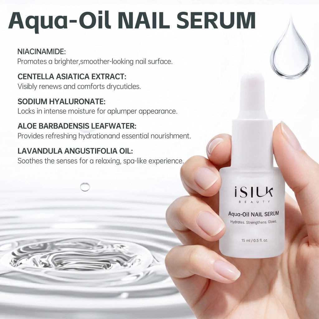 Nail Repair & Growth Serum Professional Cuticle Oil Hydrator for Brittle Weak Nails Intensive Nail Care with Niacinamide & Hyaluronic Acid for Press on & Gel X Nails (15Ml) Memorial Day Deals