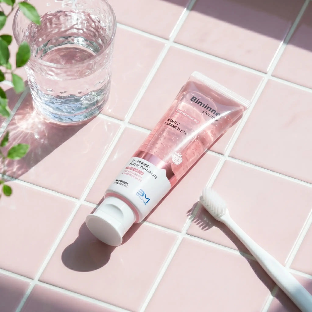 Biminne Whitening Niacinamide Toothpaste Probiotic Sensitive Teeth Care Sensitive Teeth Flouride Free Toothpaste Effective Formula Zero Fluoride