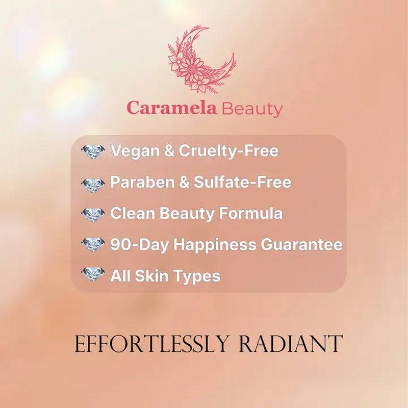 Caramela Beauty Even Tone Serum – Brightening Serum for Dark Spots & Hyperpigmentation with Kojic Acid, Hyaluronic Acid & Centella Asiatica – Radiant Healthy Glow – 1 Fl Oz / 30Ml