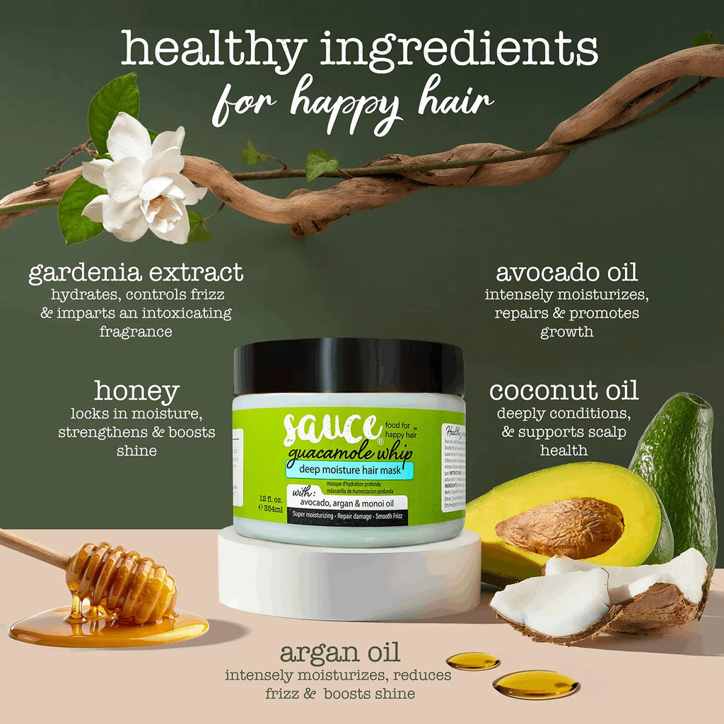 Sauce Beauty Guacamole Whip Deep Moisture Hair Mask