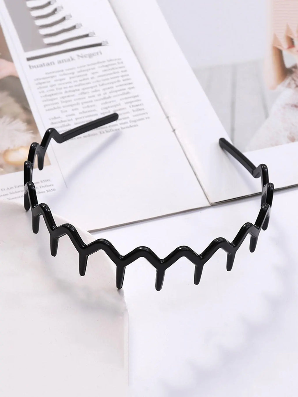 2Pcs/Set V-Shaped Hair Band, Casual Random Color Wave Face Wash Headband for Women, Elegant All-Match Fashion Accessories for Daily Wear, Valentine'S Day Gift, Chic Headbands