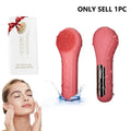 Facial Cleanser, Silicone Face Brush, Facial Vibration Massage, USB Rechargeable Face Cleaner, Facial Cleansing Brush, Skin Care Tool for Deep Cleaning