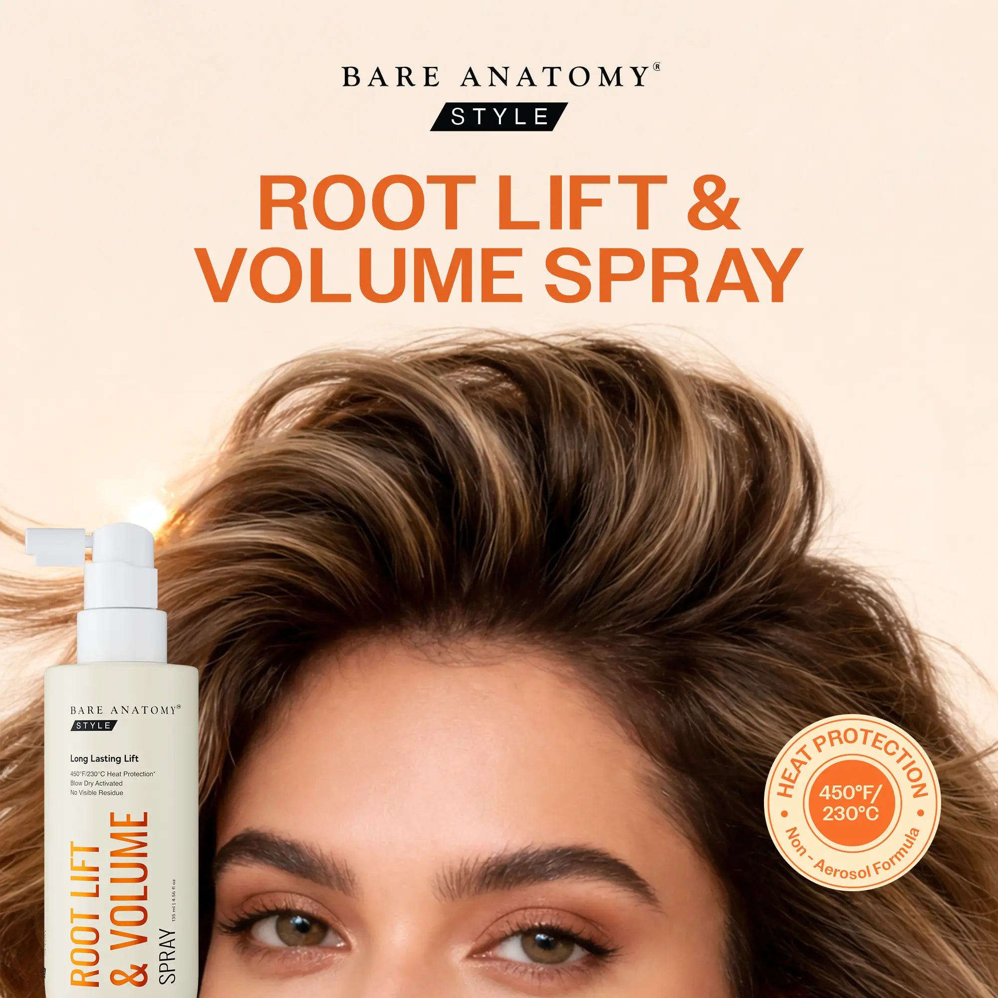 Volumizing Shampoo (250Ml)+Volumizing Hair Mask (250G) + Root Lift & Volume Spray (135Ml) for Smooth Lengths & Long-Lasting Root Volume