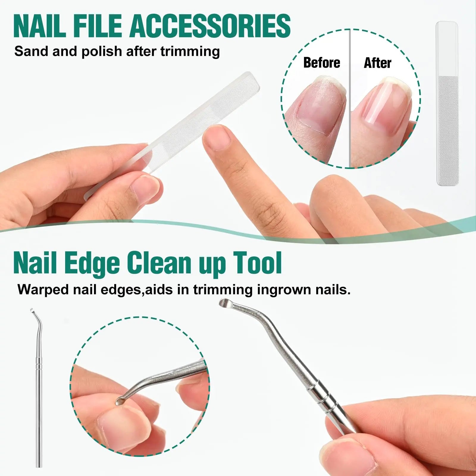 2026 Eagle Beak Nail Clippers,Three Sets of Eagle Beak Beveled Nail Clippers,Oblique Ingrown Toenailsclipper,Beveled Nailclipper, for Thick Nails, Seniors&Ingrown Care