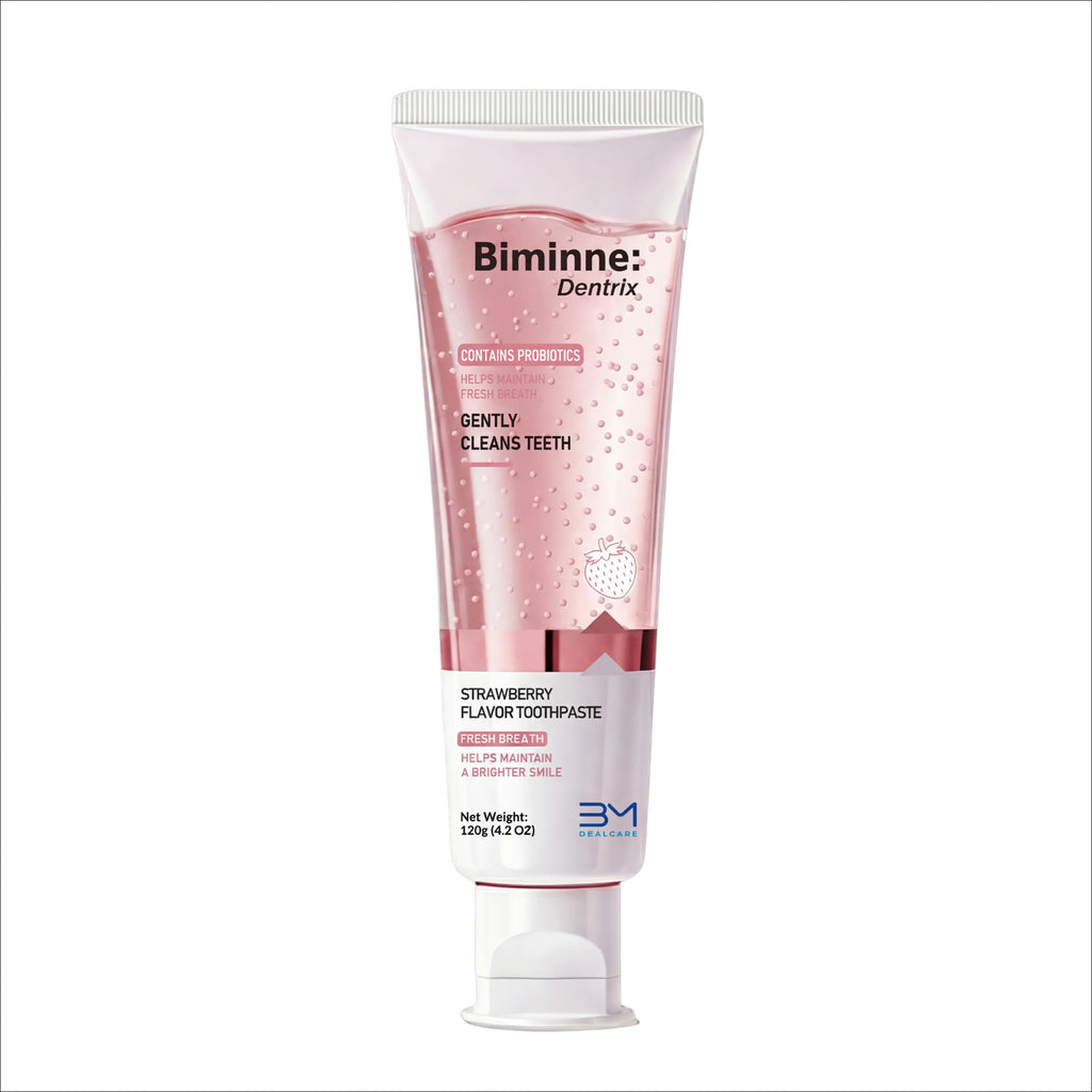 Biminne Whitening Niacinamide Toothpaste Probiotic Sensitive Teeth Care Sensitive Teeth Flouride Free Toothpaste Effective Formula Zero Fluoride