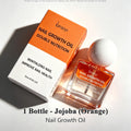 Lansiyi Organic Nail Growth Oil - Vitamin & Keratin-Infused Formula: Moisturizes, Strengthens, Brightens & Repairs Fragile, Brittle Nail Health，Nail Care Product