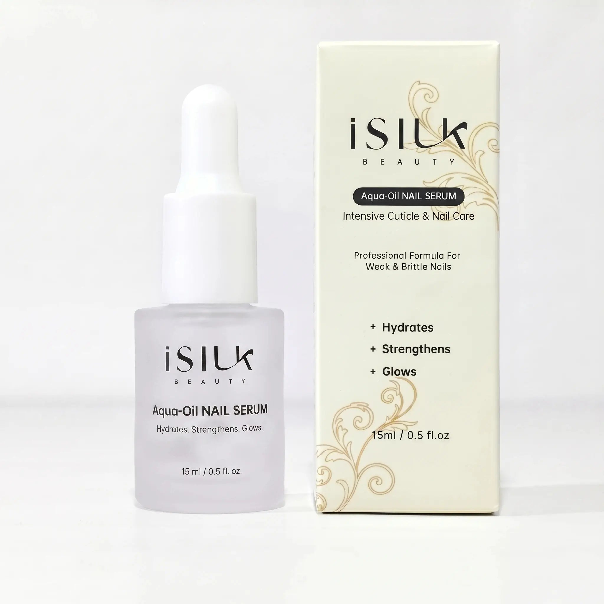 Nail Repair & Growth Serum Professional Cuticle Oil Hydrator for Brittle Weak Nails Intensive Nail Care with Niacinamide & Hyaluronic Acid for Press on & Gel X Nails (15Ml) Memorial Day Deals
