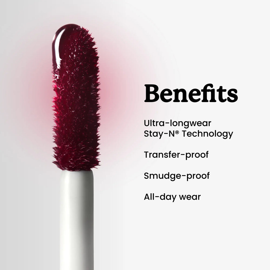 Sacheu Lip Liner STAY-N - Peel-Off Lip Liner Stain - All Day & Night Lip Liner with Hyaluronic Acid & Vitamin E - Long Lasting Formula - 0.12 Fl Oz / 3.5 Ml