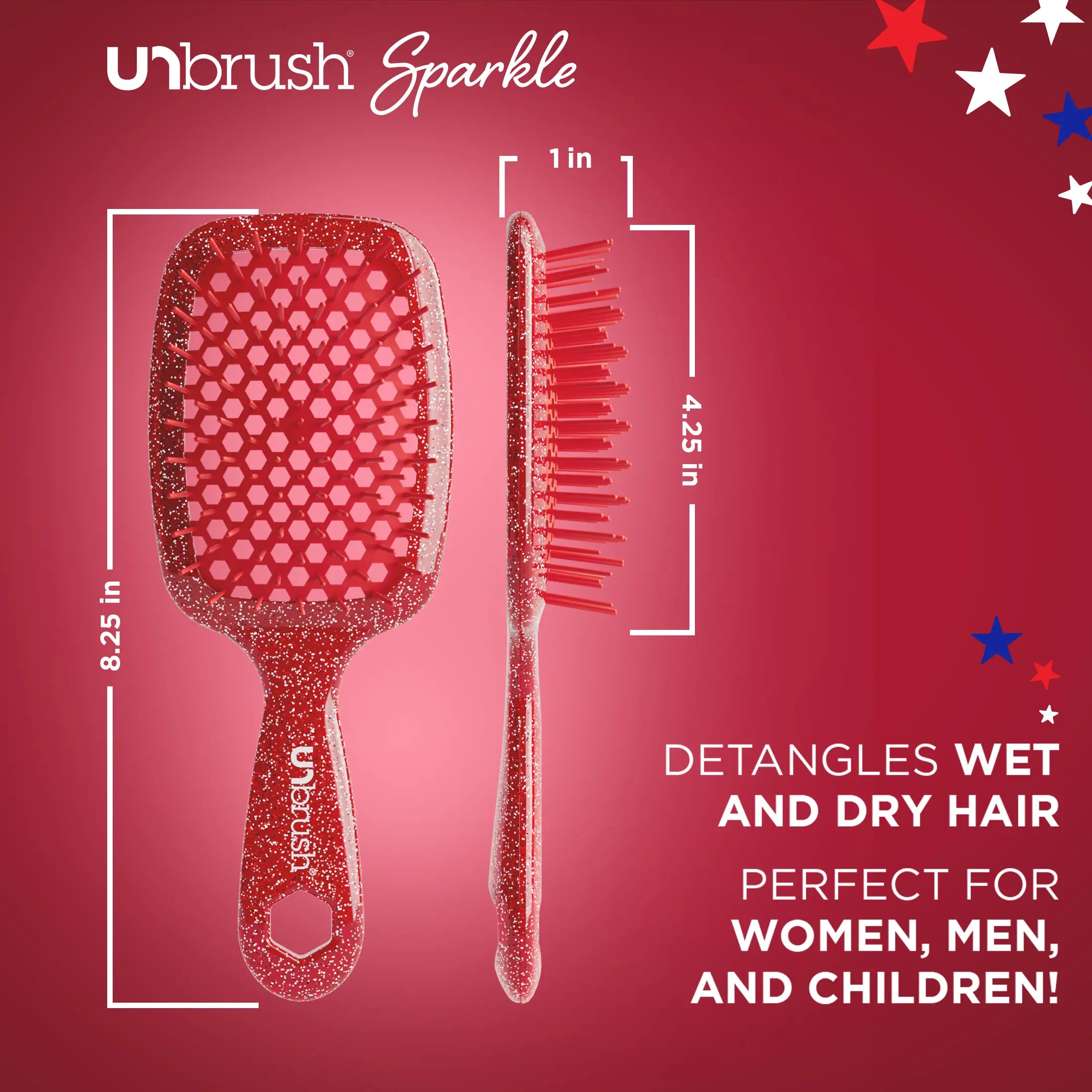 Unbrush Sparkle Hair Brush
