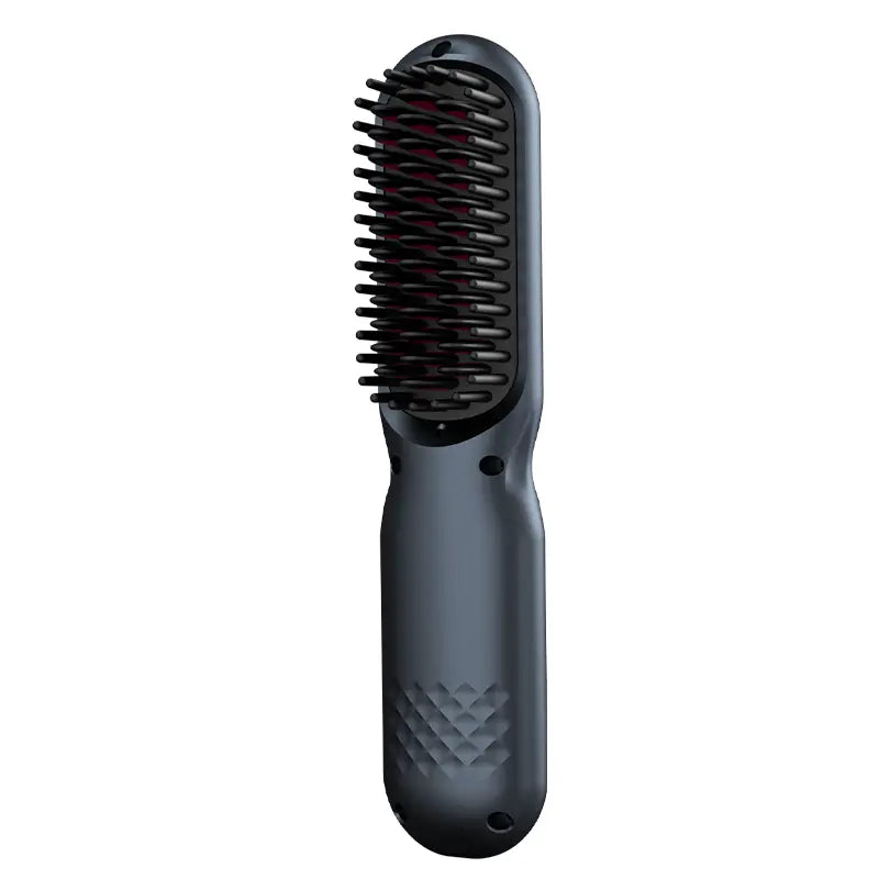 Cordless Hair Straightening Brush - Professional Personal Care Appliance for Smooth Daily Hair Styling and Curling