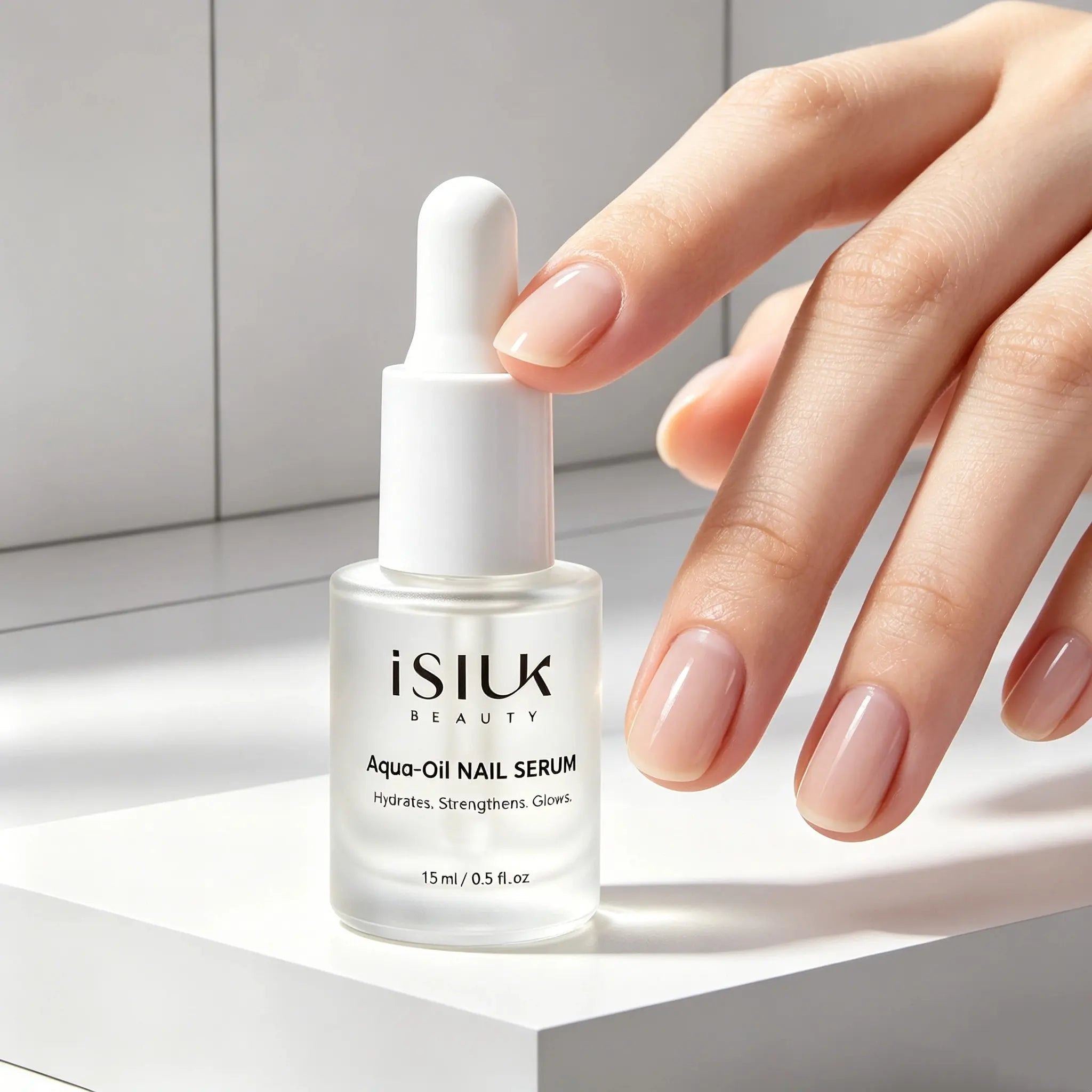 Nail Repair & Growth Serum Professional Cuticle Oil Hydrator for Brittle Weak Nails Intensive Nail Care with Niacinamide & Hyaluronic Acid for Press on & Gel X Nails (15Ml) Memorial Day Deals