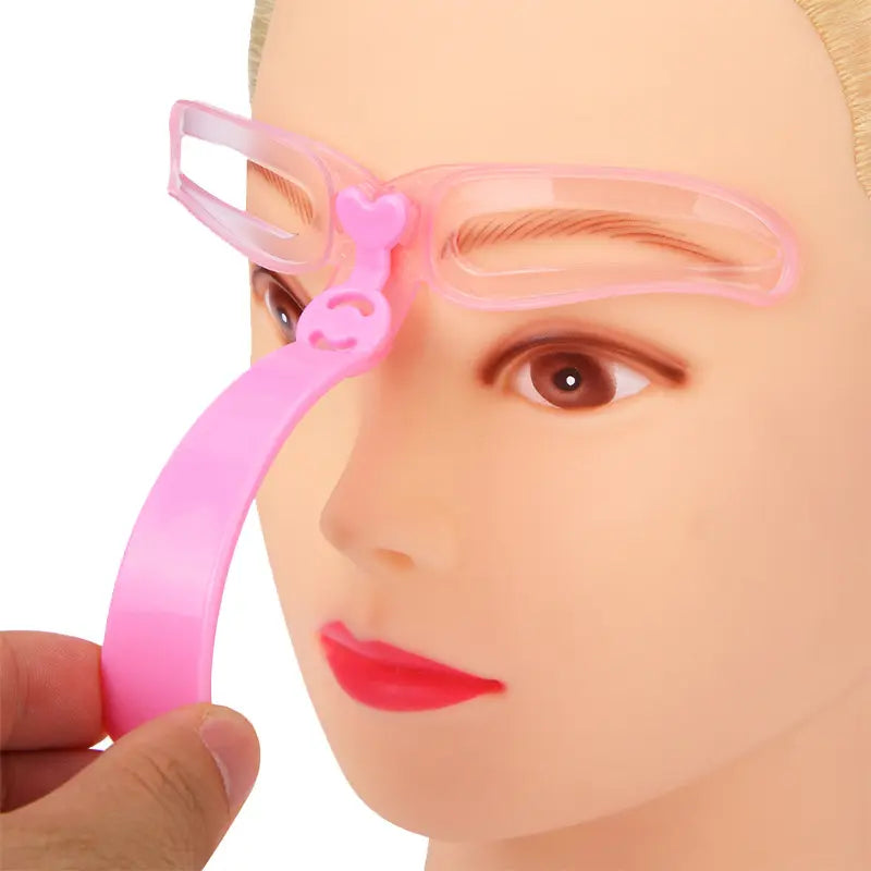 Handheld Eyebrow Stencil Set, Perfect Brow Shape, Easy to Use, Essential Makeup Tool for Beginners, 8 Styles Available, Eyebrow Styling Kit